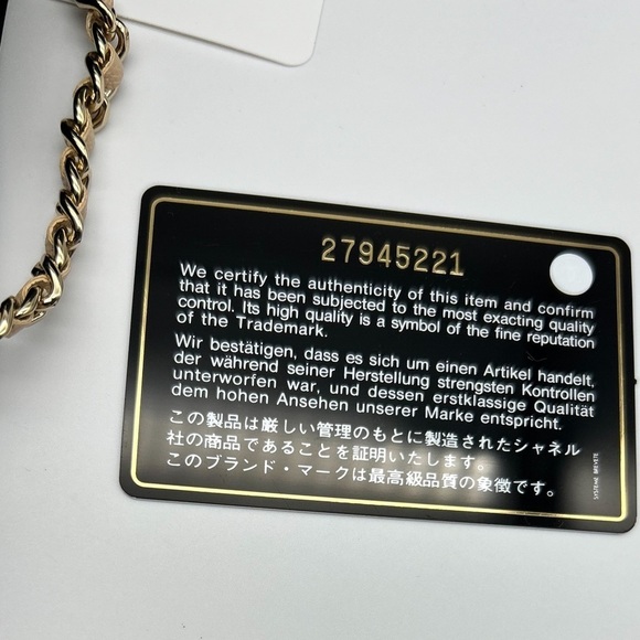 Chanel WOC 19S Iridescent Beige Caviar Leather with Gold Hardware 27xx - Picture 11 of 15